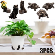 3Pcs Flower Pot Feet Plant Pot Feet Resin Plant Pot Riser Decorative Plant Risers Plant Pot Footpad 