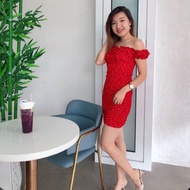 Marley off shoulder Dress