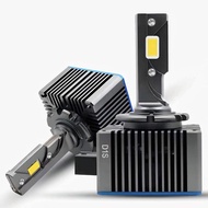 100W D1S D Series LED Car Headlight 22,000lm 6000k Blue Light 5,0000 Hours Working Life 6,000k Color