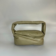 LOEWE 062244 綠Puffer Puzzle hobo單肩包