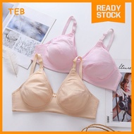 Alicia'a Secret Comfort Nursing Bra | Bra Ibu Menyusu Cotton Lembut Cup B (36-42)