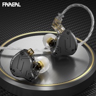 FAAEAL KZ ZS10 Pro X In-ear Earphone 4BA+1DD Metal Hybrid Technology HIFI Bass Earbuds Monitor Headphone Sport Noise Cancelling Wired Headset