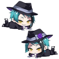 Original Twisted Wonderland Surrounding Anime Lying Pillow Floyd Second Element Plush Doll Gift Toy