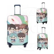 BTS Luggage Cover Waterproof Dustproof Elastic Thickened Protective Travel Suitcase Cover JUNGKOOK T