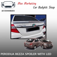 PERODUA BEZZA 2020 SPOILER WITH LED FIBER SKIRT LIP BODYKIT