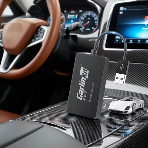 CarlinKit Wired or Wireless CarPlay Adapter USB Android Auto Dongle for Android Car Multimedia Mirro