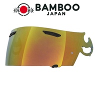 SAI-PG RXP Gold Mirror Shield compatible with Arai Super AdSis I, aftermarket product. Based on a da