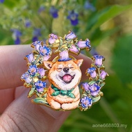 National Zoo Gift Metal Paint Special-Shaped Badge Creative Scenery Travel Commemorative Badge Zinc 