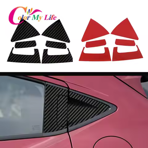 Carbon Fiber Rear Door Handle Bowl Sticker for Honda HR-V HRV Vezel 2015 2016 2017 2018 2019 2020 20