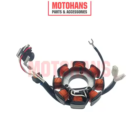 BX16050323 IGNITION STATOR MAGNETO COIL A/C 8 COILS 3 HOLE MOTORCYCLE ACCESSORIES FOR YAMAHA YBR125 