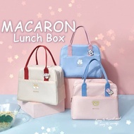 New Insulated Lunch Bag Thermal Bag Portable Zipper Cooler Lunch Box Bento Carry Storage Bag WaterPr