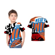 [Riashop] Chicago Bulls Kids T-Shirt | Chicago Bulls Short Sleeve T-Shirt