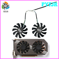 GA81S2U PYFJR พัดลมระบายอากาศ GTX970 75มม. สำหรับ ZOTAC GeForce GTX 970การ์ดจอพัดลมทำความเย็น WAHTE