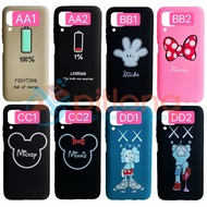 B1 OPPO A31 A91 RENO 3 A5 2020 A9 2020 A1K REALME C2 A3S A12E Design Cartoon Couple Phone Case Slim 