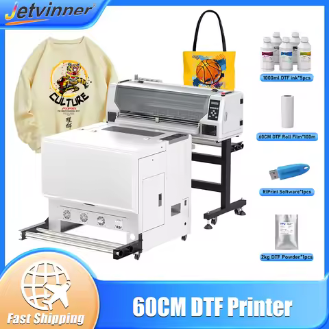 A1 XP600 DTF Printer impresora dtf a1 60CM DTF Printer Directly to Film Transfer Printer 24Inch DTF 