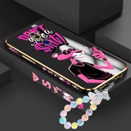 OPPO A3 A9 2019 F1S F5 PLUS F7 Youth F11 Pro F9 K3 A7X Phone case Pink Panther cool Soft Luxury Plat