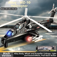 Simulated Apache Helicopter Model Toy