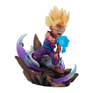 Dragon Ball Saiyan Q Version Outbreak Gohan Gohan Sun Gohan Statue Scene Model Ornament Hand-made