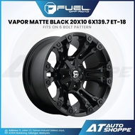Fuel Offroad Vapor - Matte Black 20x10 ET-18 6x139.7 / 6x135 (1 Piece)