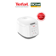 Global House TEFAL หม้อหุงข้าวดิจิตอล 1.8 ลิตต์ RK732 สีขาว รับประกันของเเท้!