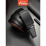 3.5cm Width - Men's Belt with Sliding Ratchet, Trimmable to Fit  Tali pinggang lelaki 3.5 cm