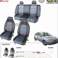 Proton gen 2 car seat cushion cover / sarung kusyen cover full set