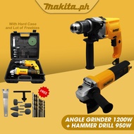 2in1 DeWALT Impact Drill and DeWALT Angle Grinder (B)