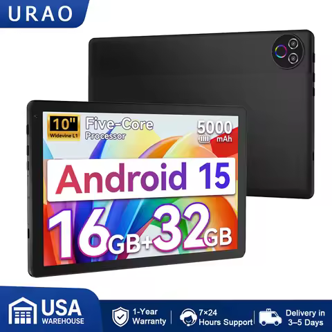 BUFO KB1004 10.1 Inch A333 Penta Core Tablet 16GB(3+13G) RAM 32GB ROM Android 15 800*1280 HD LCD Scr