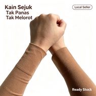 Handsock Farha by Haseema Sarung Lengan Kapas Premium Lembut Bernafas Tutup Aurat Lengan Pelindung U