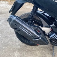 HONDA PCX160 กันร้อน ครอบท่อ PCX160 CLICK160 เคฟล่าสาน 5D ฟรี สติกเกอร์ AK 1 ใบ อะไหล่แต่งPCX ชุดสี