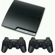 Ps3 Slim sony + Hdd 500gb + 2 Stick warlles + Full Games - HDD 160GB 2 STICKS
