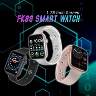 KL SHIP FK88 SmartWatch Bluetooth Call Full Screen Custom Wallpaper Heart Rate Fitness Tracker