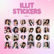 [90 PCS] ILLIT LOVE MAIL FREBIESS STICKER KPOP DECO STICKER