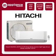 Hitachi RAS/RAC-25HTK 2.5 HP Prime Series Inverter Split Type Aircon