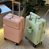 【1994HOME】Front Open Luggage Japanese Style Shock-Resistant Suitcase Universal Wheel Trolley Case ab