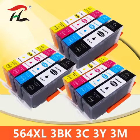 564 564XL Compatible Ink Cartridge For HP564 Photosmart 4620 5510 5511 5512 5514 5515 5520 5522 5525