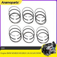 Engine Piston Rings Set Φ80mm STD Fit 2.0 L For BMW 320i 520i Z3 E36 E46 E39 M50B20 M52B20 2.0L l6 G