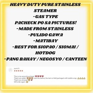 ☃ ♧ ◷ HEAVY DUTY PURE STAINLESS 3 LAYER GAS TYPE STEAMER BEST FOR SIOPAO / SIOMAI / HOTDOG