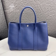 🌈Hermes💙Garden Party 36💙S4深邃藍銀扣💙99新🌈negonda皮🌟