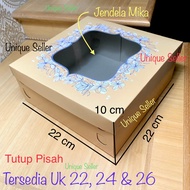 [Isi10] Dus Box Kotak Hampers GOLD EMAS 22x22x10 24x24x10 26x26x12 28x28x28x12 22x22 24x24 26x26 28x