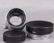 Canon Lens 50mm F1.8 L39/LTM接環付原廠遮光罩