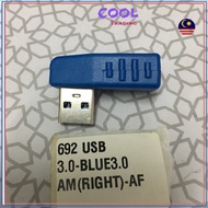 USB 3.0 AM(RIGHT) - AF Converter BLUE L Shape RIGHT Male to Female For Computer Charges DVD GPS Phon
