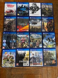 [SONY] PS4 遊戲光碟 （賽車 動作 射擊）