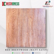Granit Lantai Decogress 60x60 Red Brentwood Matt Satin Kasar