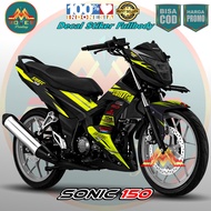 bisa cod. stiker honda sonic decal stiker honda sonic full body stiker motor sonic 150 r decal motor