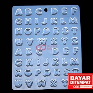 CJ Plain Plastic Letter Letter Letter Letter Chocolate Mold