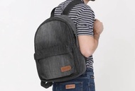 กระเป๋าเป้ยีนส์ Wrangler สีดำเฟด แข็งแรงใส่ของได้เยอะ