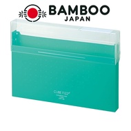 (Bulk Purchase) LIHIT LAB CUBE FIZZ Congress Case Bag A4 Green A-6024-7 [×5]