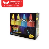 Unicorn Stationery Glitter 3D Glow In The Dark Glue ( 1pc / 6pcs ) UGG-35ML