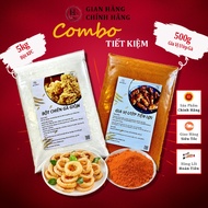 [Combo 5Kg] Bột Chiên Gà Giòn Gà Kfc + 500g Gia Vị Ướp Đa Năng